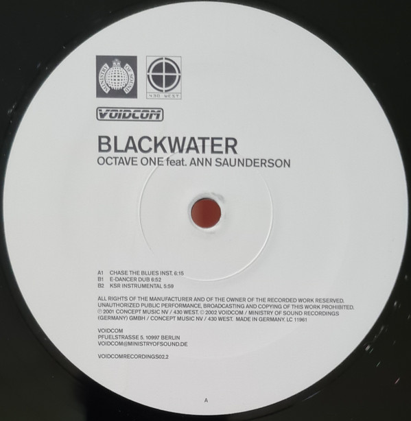 Octave One Feat. Ann Saunderson - Blackwater | Voidcom (VOIDCOMRECORDINGS02) - 9