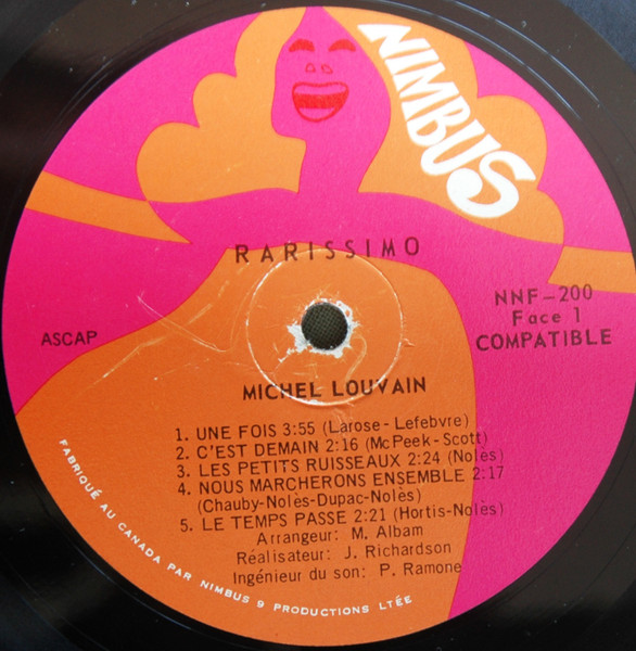 Michel Louvain , Michèle Richard - Rarissimo! | Nimbus (NNF-200) - 3 Michel Louvain , Michèle Richard - Rarissimo! | Nimbus (NNF-200) - 3