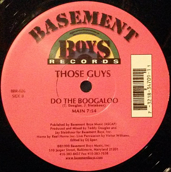 Those Guys - Sierra Leone / Do The Boogaloo | Basement Boys Records (BBR-026) - 2