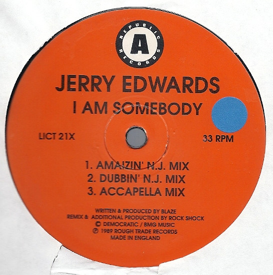 Jerry Edwards - I Am Somebody | Republic Records (LICT 021X) - 3 Jerry Edwards - I Am Somebody | Republic Records (LICT 021X) - 3