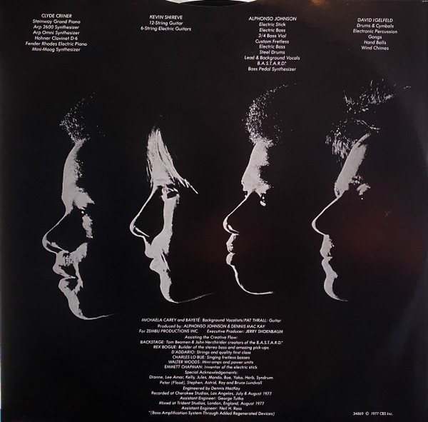 Alphonso Johnson - Spellbound | Epic (JE 34869) - 6 Alphonso Johnson - Spellbound | Epic (JE 34869) - 6