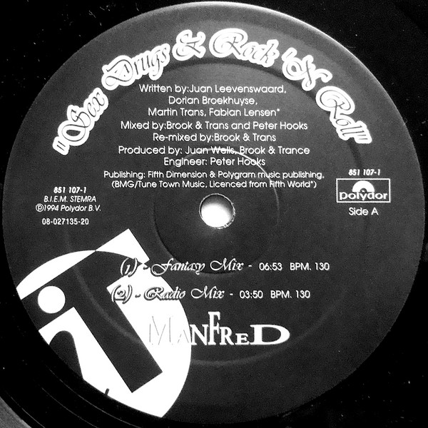 Manfred - Sex Drugs & Rock 'N Roll | Polydor (851 107-1) - main