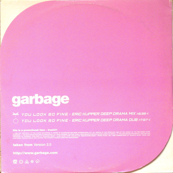 Garbage - You Look So Fine | Mushroom (trash31) - 2 Garbage - You Look So Fine | Mushroom (trash31) - 2