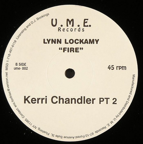 Lynn Lockamy - Fire | U.M.E. Records (ume- 002) - 2
