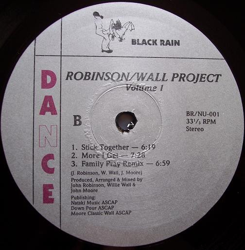 Robinson Wall Project - Vol. 1 | Black Rain Records (BR/NU-001) - 4