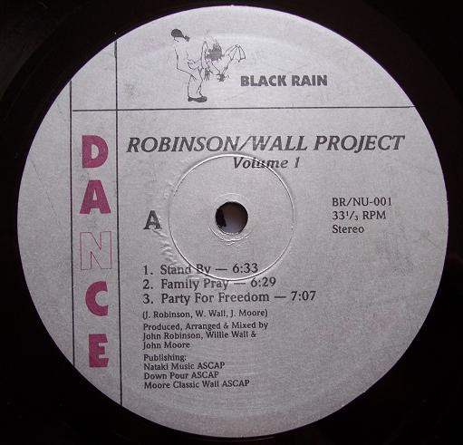 Robinson Wall Project - Vol. 1 | Black Rain Records (BR/NU-001) - 3
