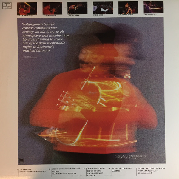 Chuck Mangione - Tarantella | A&M Records (SP-6513) - 2 Chuck Mangione - Tarantella | A&M Records (SP-6513) - 2