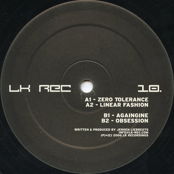 Jeroen Liebregts - Unimodal EP | LK Rec (LK REC 10.) - 2