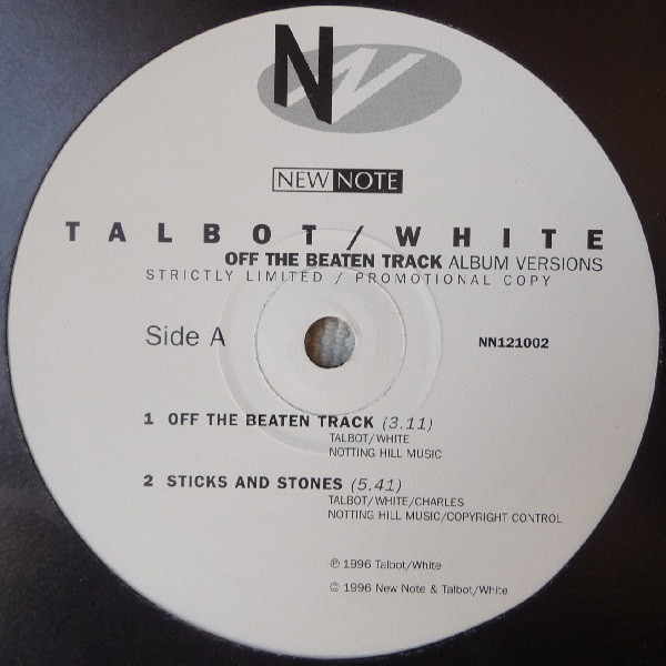 Talbot / White - Off The Beaten Track | New Note (NN121002)