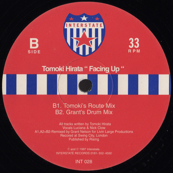 Tomoki Hirata - Facing Up | Interstate Records (INT 028) - 2