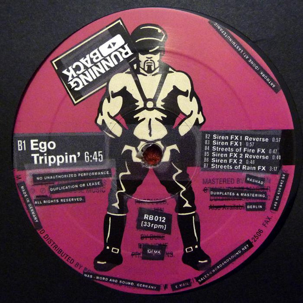 Radio Slave - Sex Trax EP | Running Back (RB012) - 2 Radio Slave - Sex Trax EP | Running Back (RB012) - 2