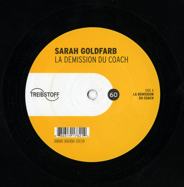 Sarah Goldfarb - La Demission Du Coach | Treibstoff (Treibstoff 60) - main