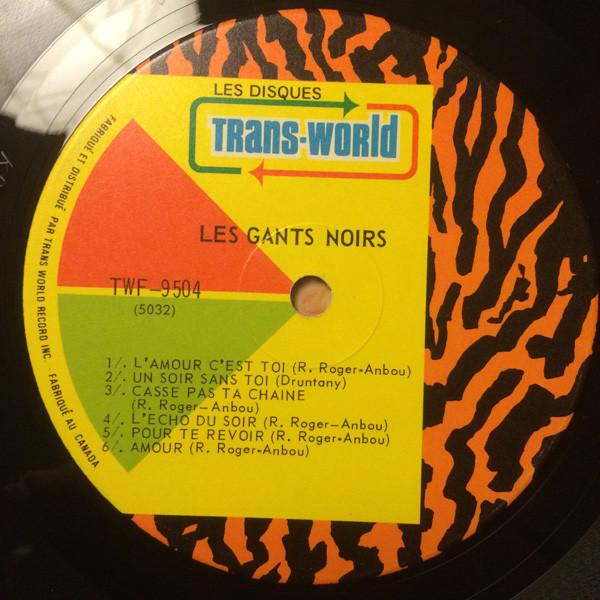 Les Gants Noirs - Un Soir Sans Toi | Trans-World (TW 9504) - 3 Les Gants Noirs - Un Soir Sans Toi | Trans-World (TW 9504) - 3