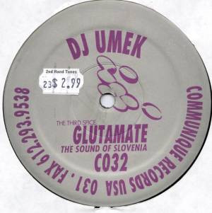 Umek - Glutamate, The Sound Of Slovenia | Communique Records (C 032)