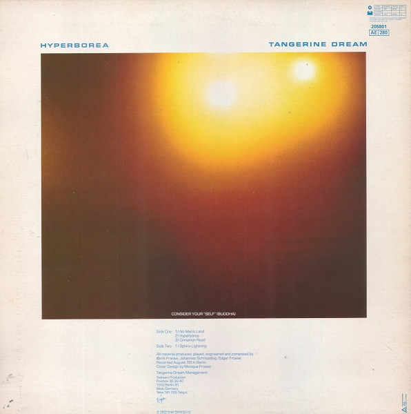 Tangerine Dream - Hyperborea | Virgin (205 801) - 2