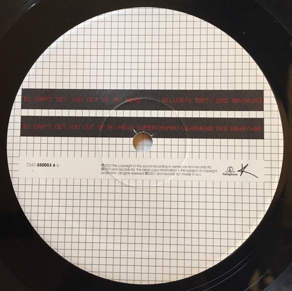 Kylie Minogue - Can't Get You Out Of My Head | Parlophone (7243 550053 6 6) - 4