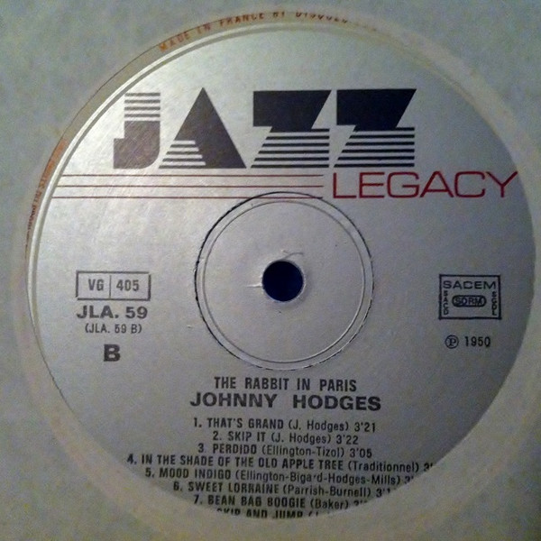 Johnny Hodges - The Rabbit In Paris | Jazz Legacy (9) - 4