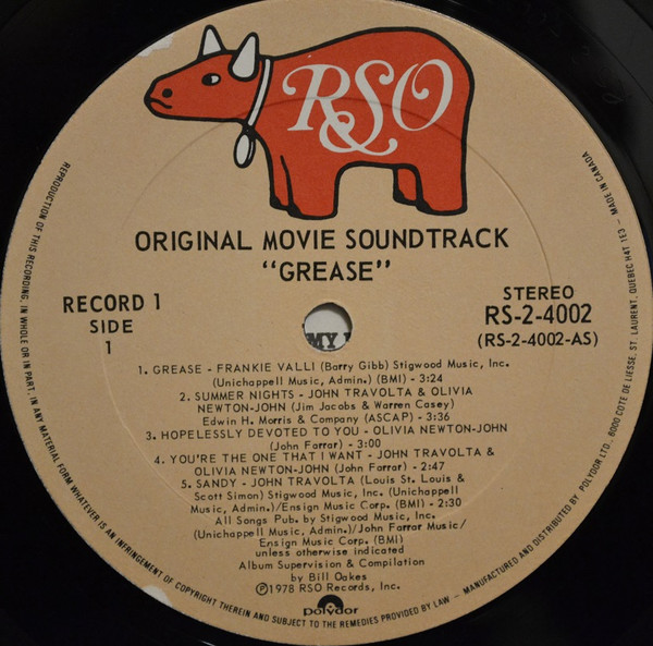 Various - Grease (The Original Soundtrack From The Motion Picture) | RSO (RS-2-4002) - 4 Various - Grease (The Original Soundtrack From The Motion Picture) | RSO (RS-2-4002) - 4