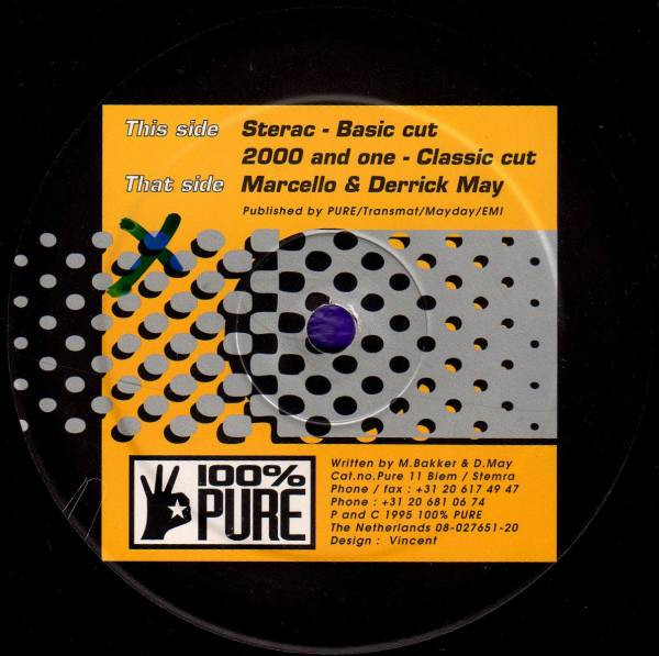 DJ Marcello & Derrick May - Serenity | 100% Pure (Pure 11)