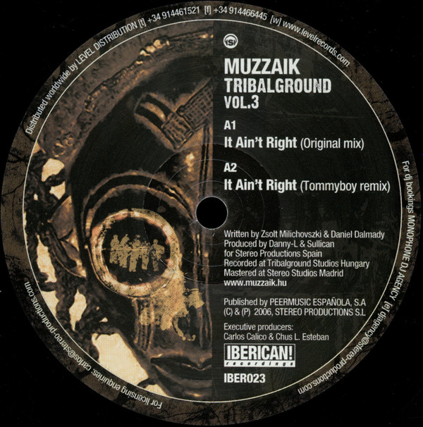 Muzzaik - Tribalground Vol.3 | Iberican! Recordings (IBER023)