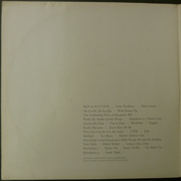 The Beatles - The Beatles | Apple Records (1C 192-04 173/74) - 3 The Beatles - The Beatles | Apple Records (1C 192-04 173/74) - 3