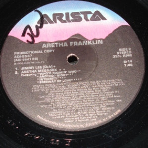 Aretha - Jimmy Lee | Arista (AD1-9547) - 2 Aretha - Jimmy Lee | Arista (AD1-9547) - 2