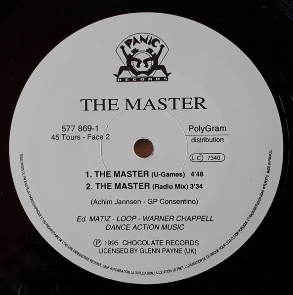 The Master - The Master | Panic Records (577 869-1) - 4 The Master - The Master | Panic Records (577 869-1) - 4