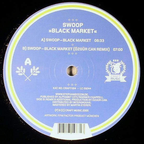 Swoop - Black Market | Craft Music (CRAFT004) - main Swoop - Black Market | Craft Music (CRAFT004) - main