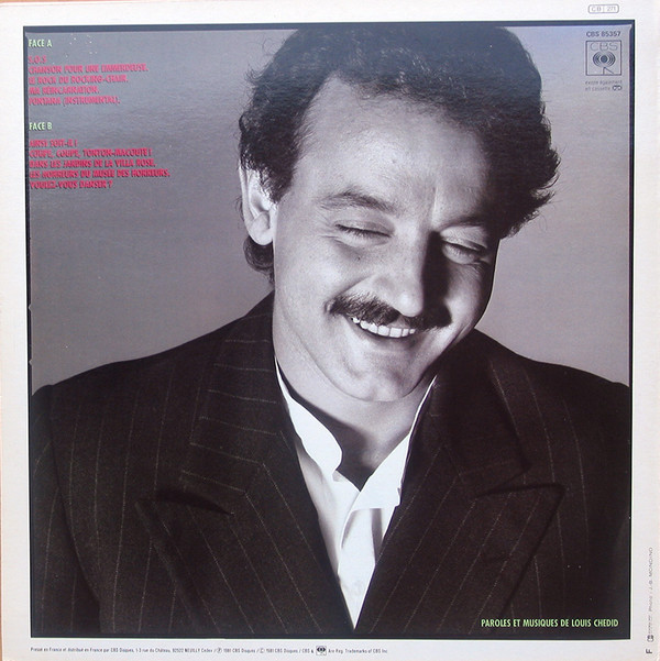 Louis Chedid - Ainsi Soit-il | CBS (CBS 85357) - 2 Louis Chedid - Ainsi Soit-il | CBS (CBS 85357) - 2