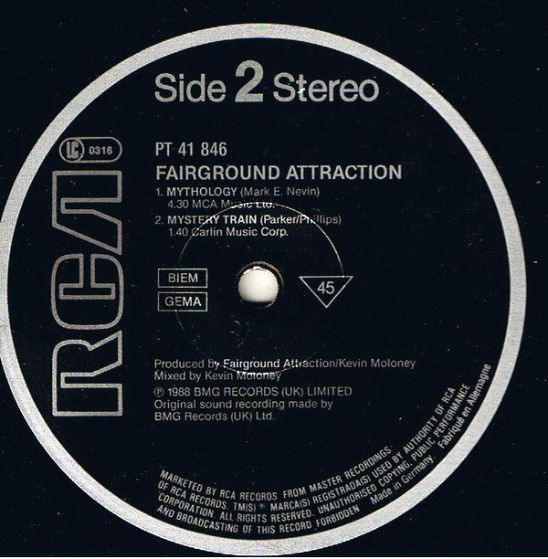 Fairground Attraction - Perfect | RCA (PT 41846) - 4