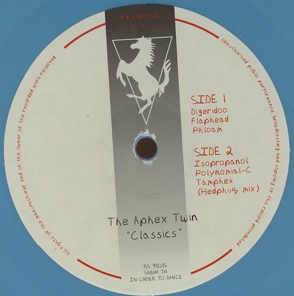 Aphex Twin - Classics | R & S Records (RS 95035 X) - 4