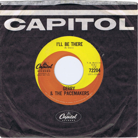 Gerry & The Pacemakers - I'll Be There | Capitol Records (72204) - 3