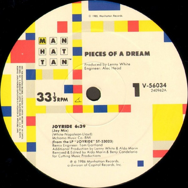 Pieces Of A Dream - Joyride | Manhattan Records (V-56034)