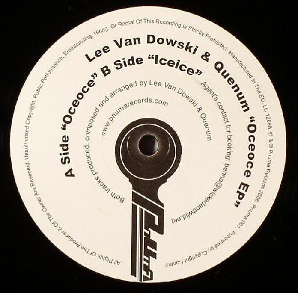 Lee Van Dowski & Quenum - Oceoce EP | Pnuma (Pnuma 001)