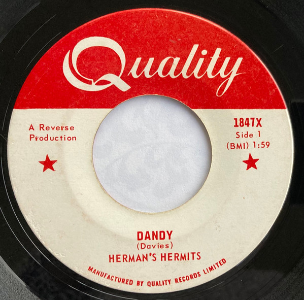 Herman's Hermits - Dandy | Quality (1847X) - main