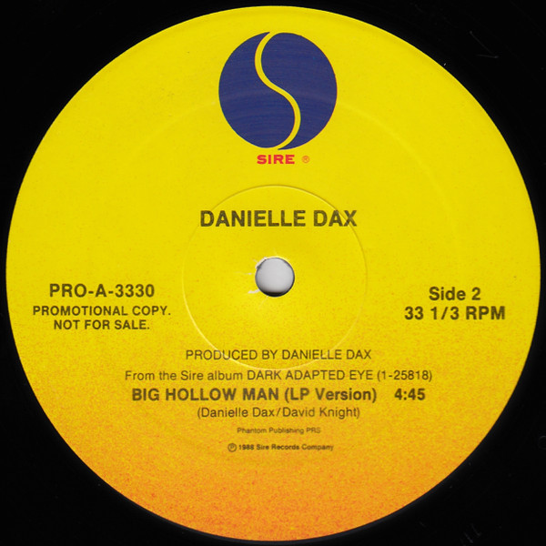 Danielle Dax - Cat-House / Big Hollow Man | Sire (PRO-A-3330) - 3 Danielle Dax - Cat-House / Big Hollow Man | Sire (PRO-A-3330) - 3