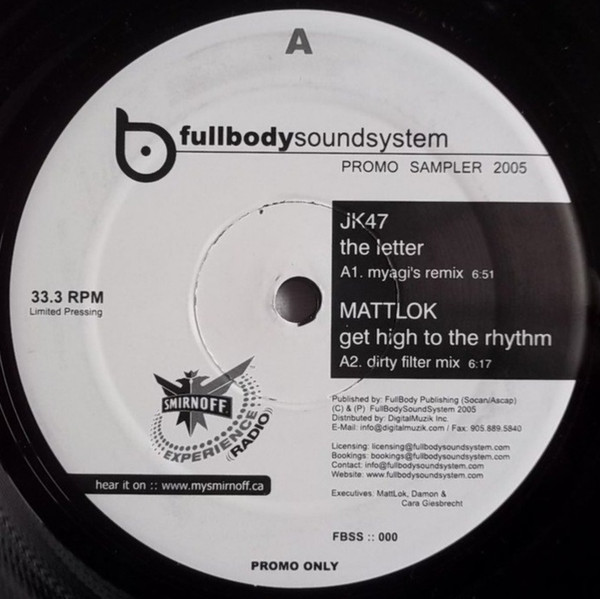 Various - FullBodySoundSystem Promo Sampler 2005 | FullBodySoundSystem (FBSS 000) - main Various - FullBodySoundSystem Promo Sampler 2005 | FullBodySoundSystem (FBSS 000) - main