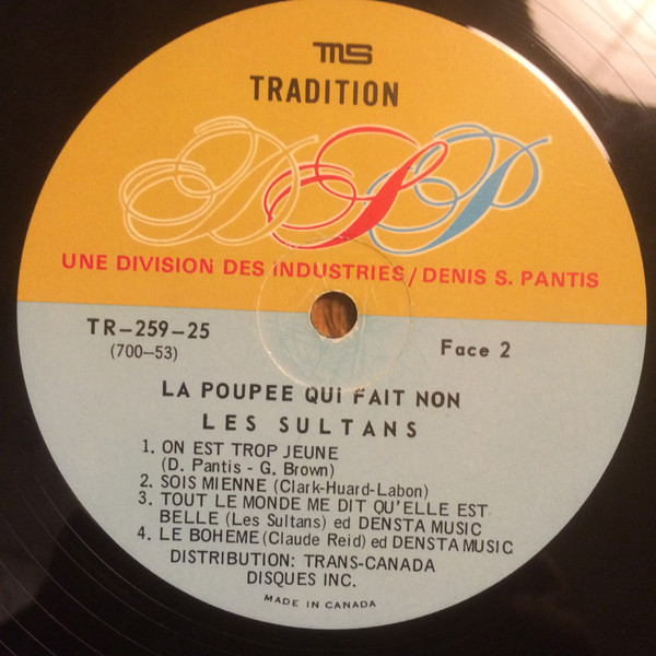 Les Sultans - La Poupée Qui Fait Non | Tradition (TR-259-25) - 4