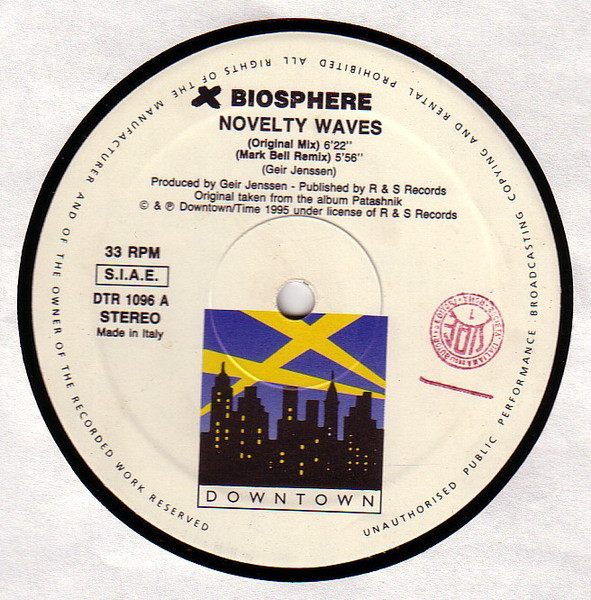Biosphere - Novelty Waves | Downtown (DTR 1096) - 2 Biosphere - Novelty Waves | Downtown (DTR 1096) - 2