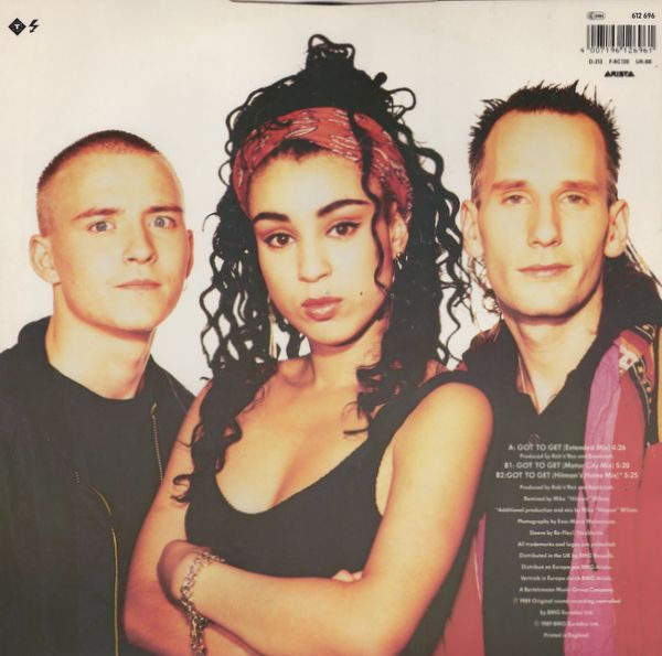 Rob 'N' Raz Featuring Leila K - Got To Get | Arista (612 696) - 2 Rob 'N' Raz Featuring Leila K - Got To Get | Arista (612 696) - 2