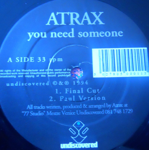 You Need Someone