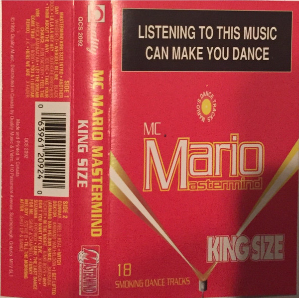 MC Mario Mastermind - King Size | Quality Music (QCS 2092) - 2 MC Mario Mastermind - King Size | Quality Music (QCS 2092) - 2
