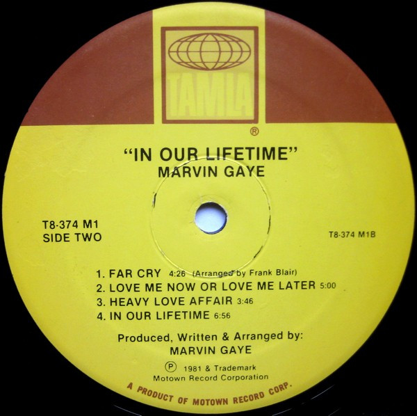 Marvin Gaye - In Our Lifetime | Tamla (T8-374M1) - 4