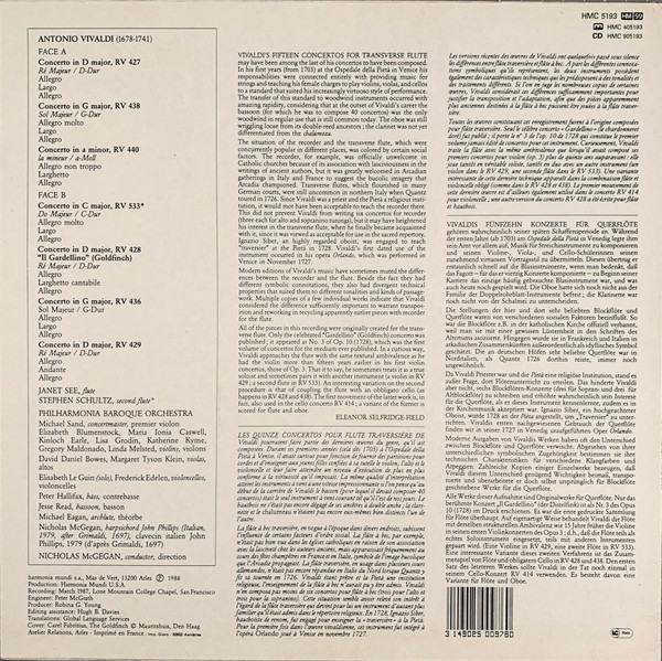 Flute Concertos