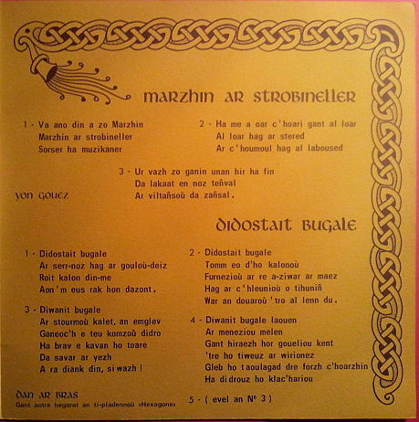 Kanaouennoù Evit Ar Vugale