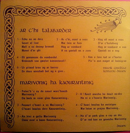 Kanaouennoù Evit Ar Vugale