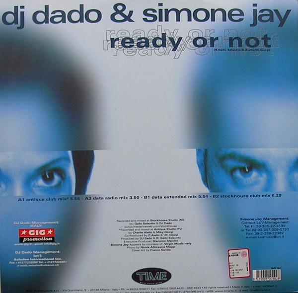 DJ Dado & Simone Jay - Ready Or Not - Part 1 | TIME (TIME 134) - 2 DJ Dado & Simone Jay - Ready Or Not - Part 1 | TIME (TIME 134) - 2