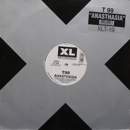 T99 - Anasthasia | XL Recordings (XLT-19) - main