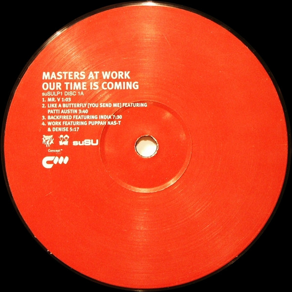 Masters At Work - Our Time Is Coming | suSU (SuSU LP 01) - 3 Masters At Work - Our Time Is Coming | suSU (SuSU LP 01) - 3