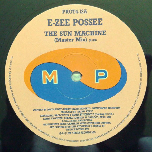 E-Zee Possee - The Sun Machine | Virgin (613 396) - 3 E-Zee Possee - The Sun Machine | Virgin (613 396) - 3